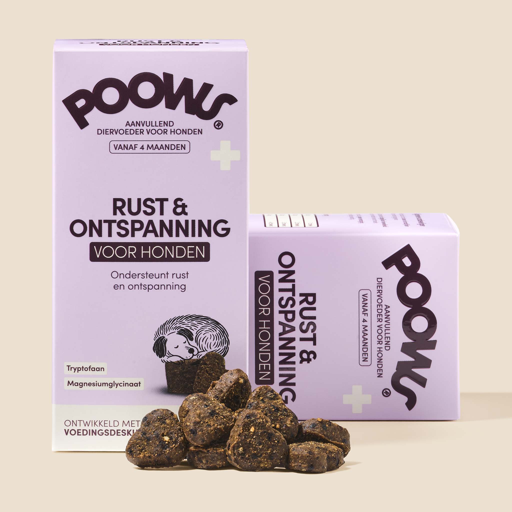 Rust & Ontspanning voor honden | Poows supplement